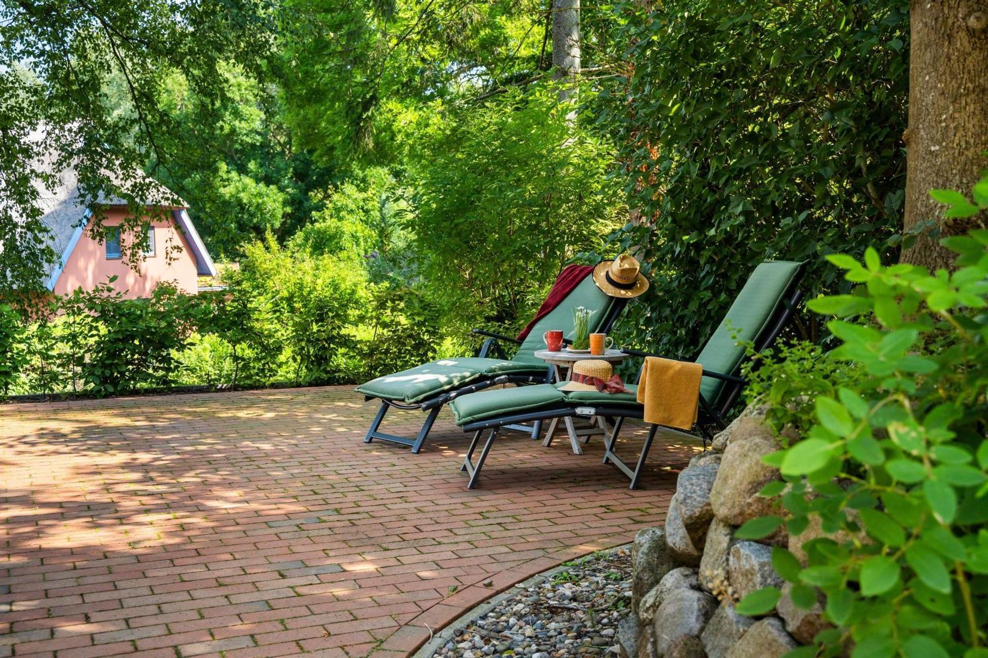 Ferienhaus Preetz 1A - Idylle Unter Reet Burtevitz ภายนอก รูปภาพ