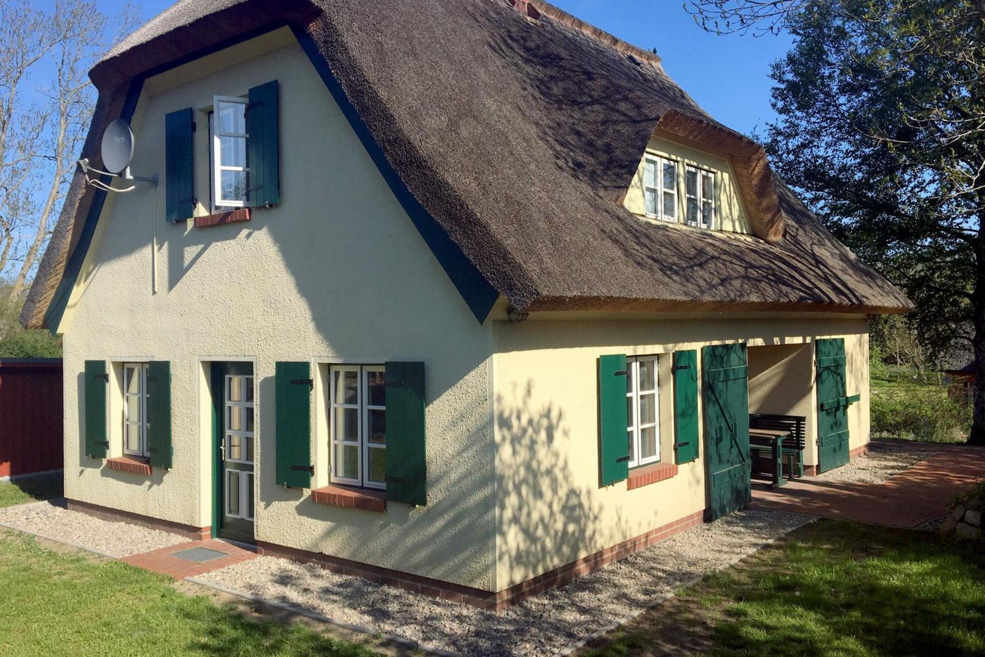 Ferienhaus Preetz 1A - Idylle Unter Reet Burtevitz ภายนอก รูปภาพ