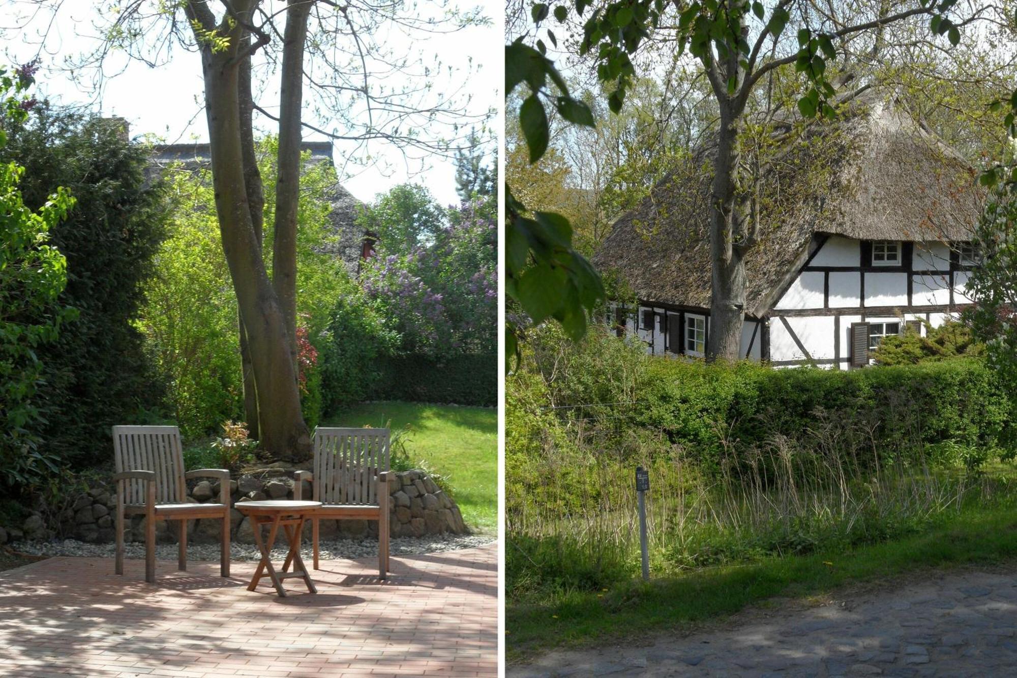 Ferienhaus Preetz 1A - Idylle Unter Reet Burtevitz ภายนอก รูปภาพ